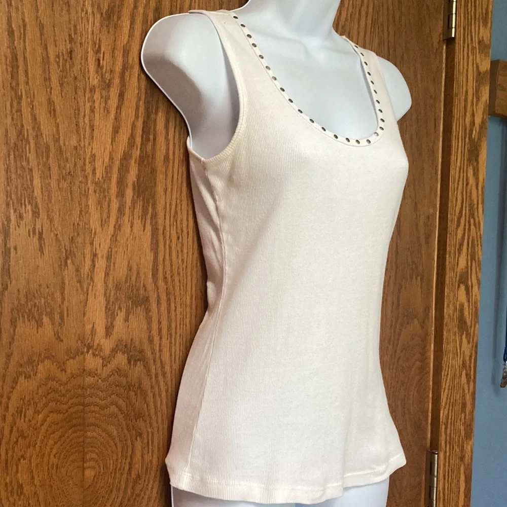 Los Angeles Express Gunmetal Studded Tank - Picture 8 of 9